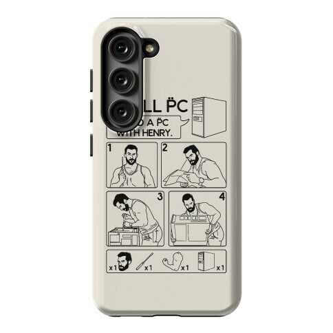Cavill PC Parody Phone Case